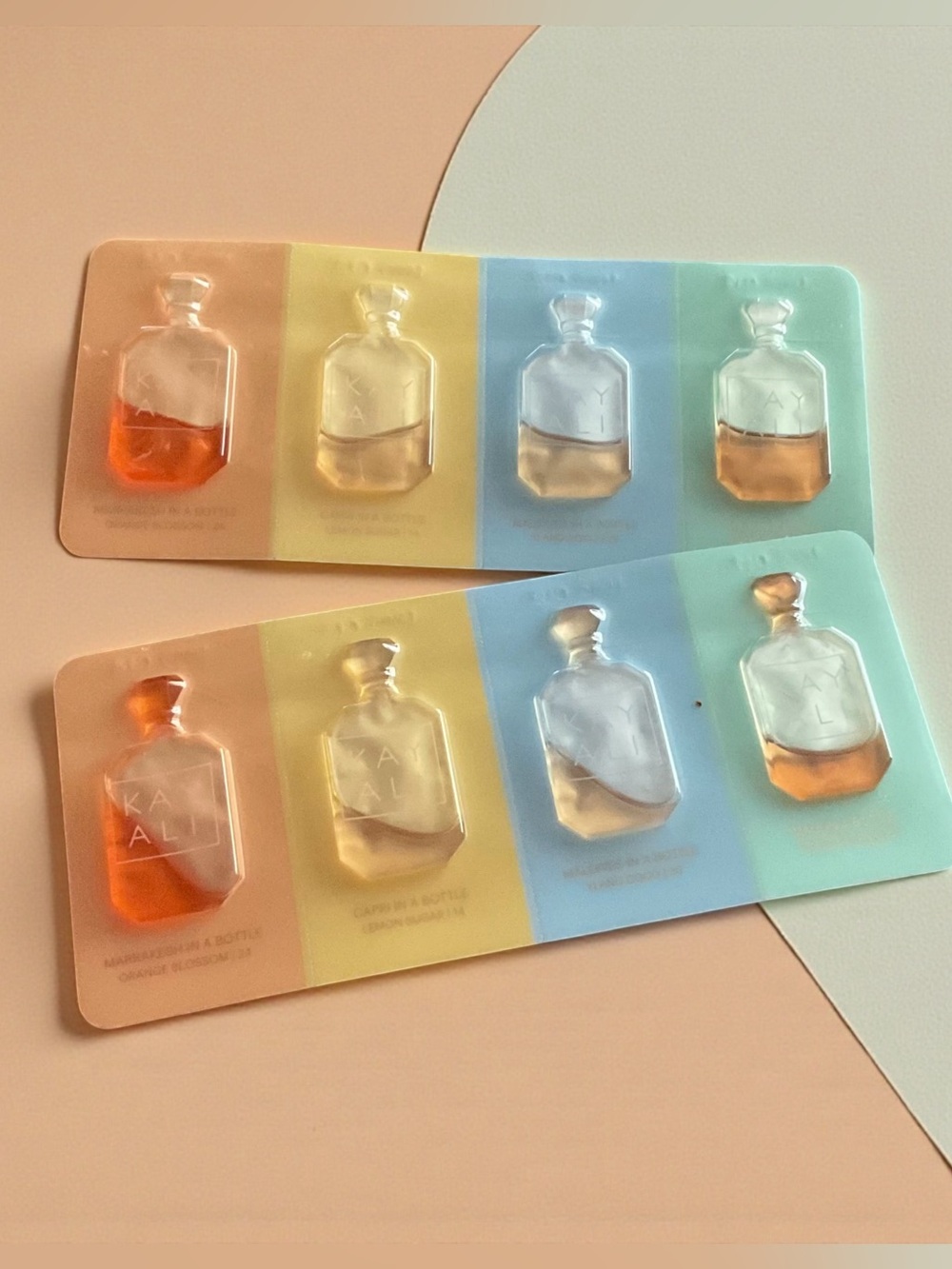KAYALI by HUDA Beauty Discovery Perfume Sample Card Set x 2